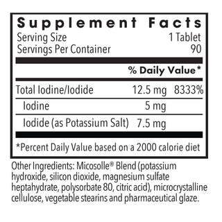 Optimox Iodoral 12.5mg X 90 Tablets