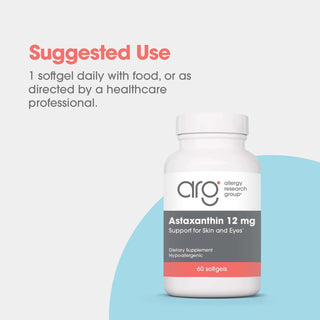 Astaxanthin 12mg Dosage