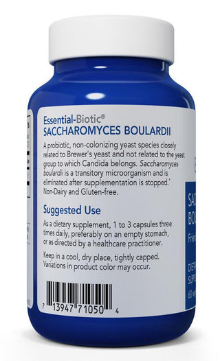 Essential-Biotic SACCHAROMYCES BOULARDII Bottle Back