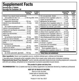 Biomulti Plus Iron Free X 90 Tablets