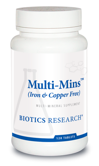 Multi-Mins Iron & Copper Free X 120 Tablets