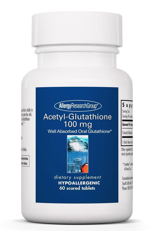 Acetyl-Glutathione 100mg X 60 Scored Tablets In stock: 53