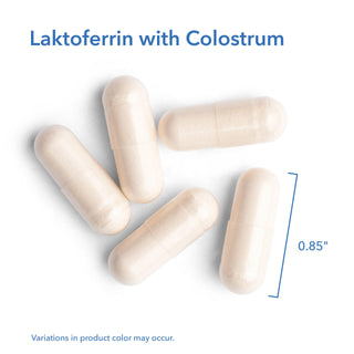 Laktoferrin with Colostrum Capsules Dimension