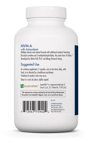 MVM-A (Mvma) X 180 Vegetarian Capsules