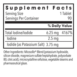 Optimox Iodoral 6.25mg X 90 Tablets