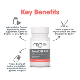 Optimox Iodoral 6.25mg X 90 Tablets