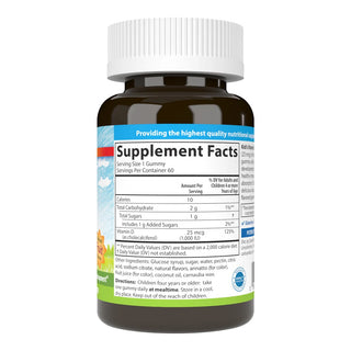 Kids Vitamin D3 Gummies, 25mcg, 1,000 IU
