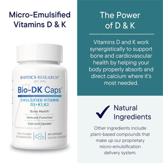 Bio-DK Caps based on natural ingredients