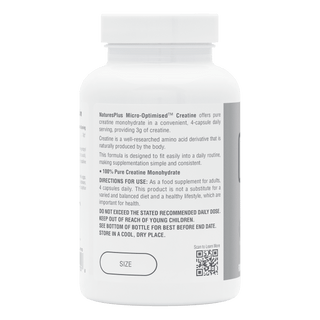Creatine Micro-Optimised 120s , NaturesPlus