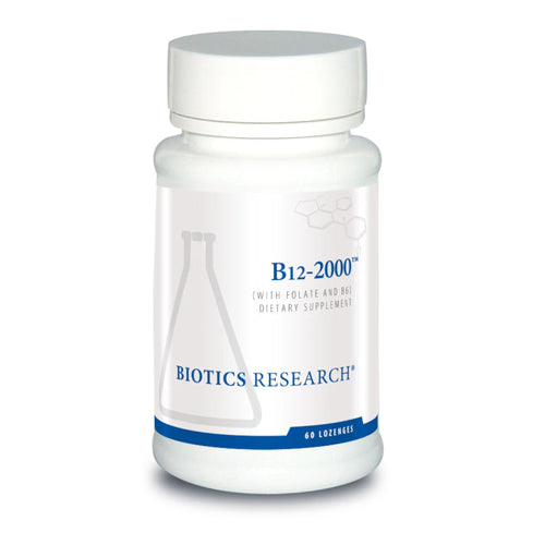 B12-2000 (with Folate and B6) X 60 Lozenges In stock: 64