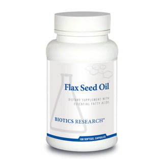 Flax Seed Oil Caps X 100 Softgel Capsules