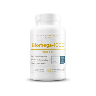 Bio-mega 1000 X 90 Softgel Capsules - Biotics Research - Omega 3 Fish Oil