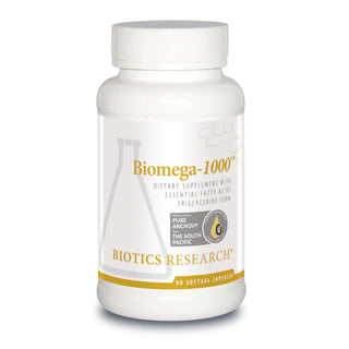 Biotics Research Biomega-1000 Omega 3 Fish Oil Softgel Capsules X 90
