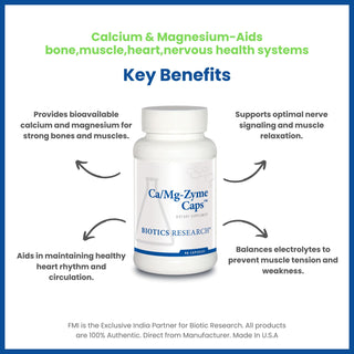 Ca/Mg-Zyme (Ca & Mg) Caps Benefits