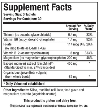 Acti-Mag Neuro X 90 Tablets - Biotics Research