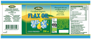 FMD, Certified Organic Flax Oil 250ml