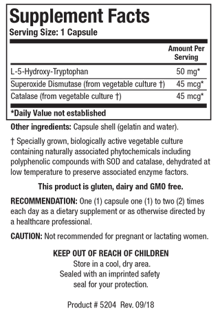 5-HTP X 150 Capsules