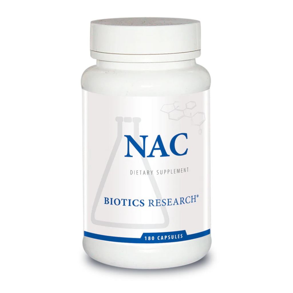 NAC X 180 Capsules - Biotics Research – FMI health