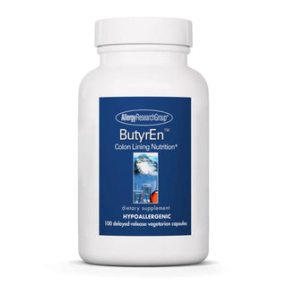 Allergy Research Group, ButyrEn, Gut & Colon Support Delayed-release Vegetarian Capsules X 100