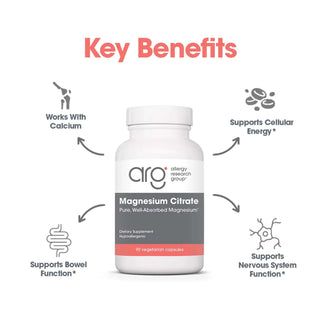 Magnesium Citrate X 90 Vegetarian Capsules