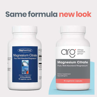Magnesium Citrate X 90 Vegetarian Capsules