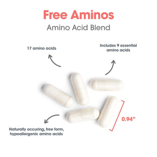 Free Aminos X 100 Vegicaps