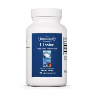 L-Lysine 500mg X 100 Vegetarian Capsules