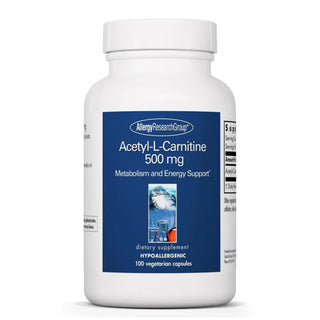 Acetyl-L-Carnitine 500 mg X 100 Vegetarian Capsules - Allergy Research FMI health Acetyl-L-Carnitine 500 mg X 100 Vegetarian Capsules - Allergy Research FMI health
