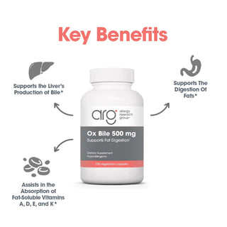 Ox Bile 500mg X 100 Vegicaps