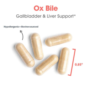 Ox Bile 500mg X 100 Vegicaps