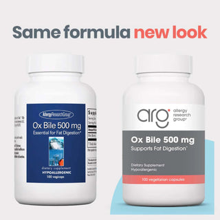 Ox Bile 500mg X 100 Vegicaps