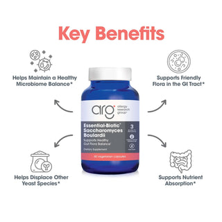 Essential-Biotic SACCHAROMYCES BOULARDII Benefits