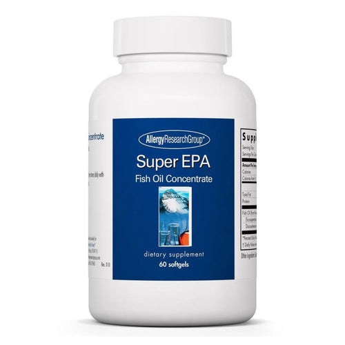 Allergy Research Group - Super EPA - Omega 3 Fish Oil X 60 Softgels In stock: 50