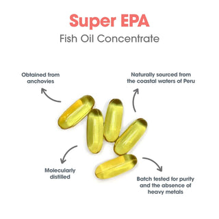 Allergy Research Group - Super EPA - Omega 3 Fish Oil X 60 Softgels
