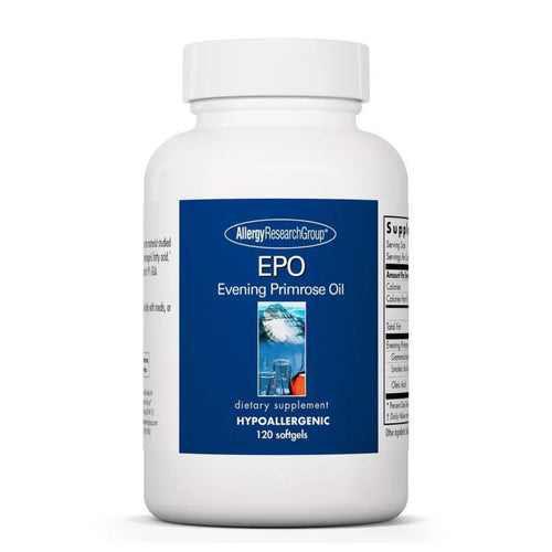 Allergy Research Group - EPO Evening Primrose Oil X 120 Softgels In stock: 50