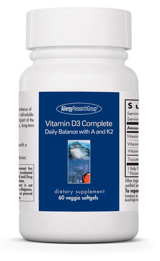 Vitamin D3 Complete X 60 Veggie Softgels