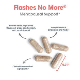 Flashes No More Capsules Dimension & benefits