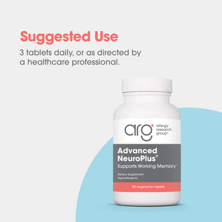 Advanced NeuroPlus X 90 Vegetarian Tablets - Allergy Research Group