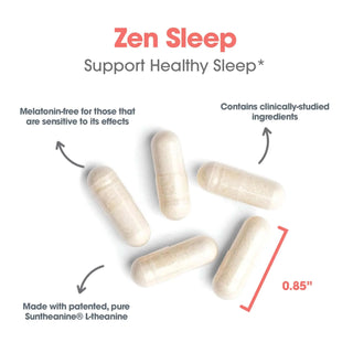 Zen Sleep Capsules Dimensions & Benefits