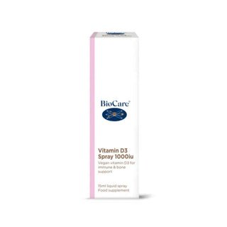 BioCare Vitamin D3 Spray 1000iu packaging 