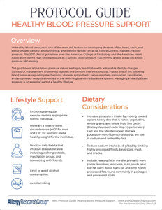 Healthy Blood Pressure Protocol Guide – FMI health