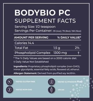 BodyBio PC (Phosphatidylcholine) X 118ml