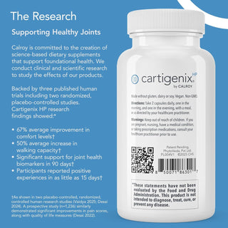 Calroy Cartigenix HP Doasge & Benefits