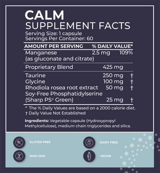 Calm X 60 Capsules