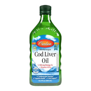 Carlson’s Cod Liver Oil (Unflavored) X 500 mL