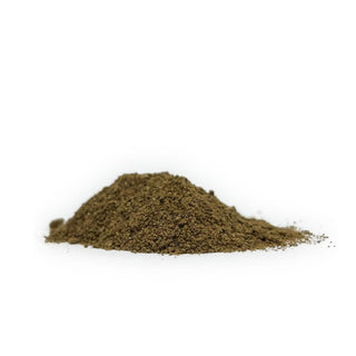 Plaque Away X 60g Vegan Granules powder close-up on a white background
