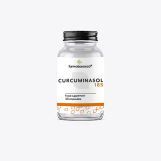 Curcuminasol 185,  Premium Turmeric, Inflammation, Joints, Bones & Immunity Support X 30 Capsules - Farmabarocco