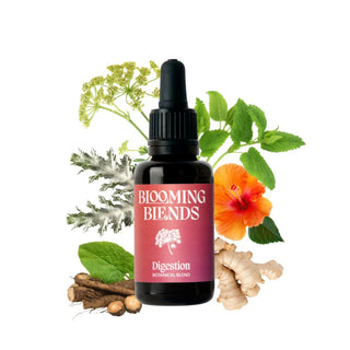 DIGESTION Herbal Tincture with Ingredients