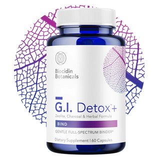 G.I. Detox + Zeolite, Charcoal & Herbal Formula X 60 Capsules