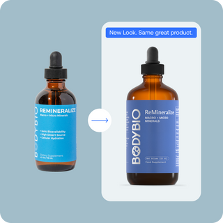 ReMineralize: Power Your Cells with Macro + Trace Minerals X 118ml
